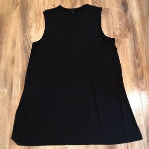 NWOT J. Jill Wearever Black Tunic Tank XL